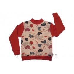 Джемпер "сердечки"